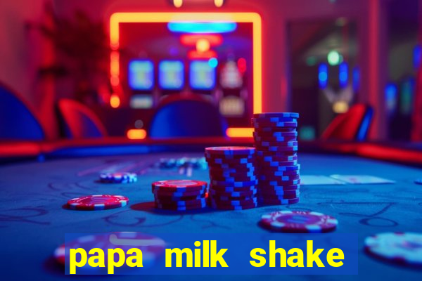 papa milk shake click jogos